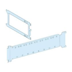 Szerelőlemez függőleges fix 4x3P ISFT160-hoz 550mmx 150mmx fém fehér 9001-RAL Prisma P Schneider - LVS03556