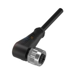 Szerelt érzékelőkábel 4P M12 hüvely 10m 4A 250V M425-0000-1A-003-PX0434-100 Balluff - BCC0330