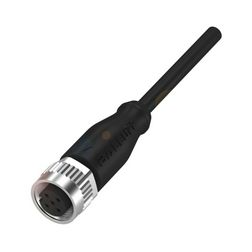 Szerelt érzékelőkábel 4P M12 hüvely 5m 4A 250V M415-0000-1A-003-PX0434-050 Balluff - BCC032H