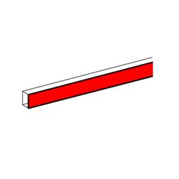 Parapetcsatorna fedél 130mm x 2000mm alumínium eloxált DLP alu LEGRAND - 011112