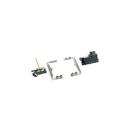 Szerelvénybépítő készlet bútorba 4-es téglalap 131mmx 108mmx Pop-up LEGRAND - 054006