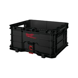 Szerszámláda nyitott modul üres doboz műanyag 251mm x 475mm x 389mm Packout Milwaukee - 4932471724