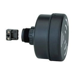 Sziréna 8-hangú mini beépíthető d22mm 14V DC 0.08A 100dB fekete-ház műanyag IP65 EM WERMA - 11000075