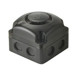 Sziréna 8-hangú 24V DC 0.12A 105dB fekete-ház műanyag IP66 WERMA - 15300055