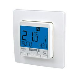 Szobatermosztát padlófűtéshez LCD érzékelő nélkül digitális 5-30°C 10A 230V EBERLE - FIT 3U
