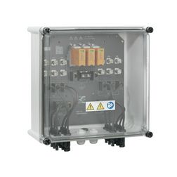 Szolár DC elosztó komplett 1kV 1MPP I+II-túlfesz 3x2-bizt.aljzat 3x2-MC4 IP65  PVN1M1I3SXF3V1O1TX - 2683070000