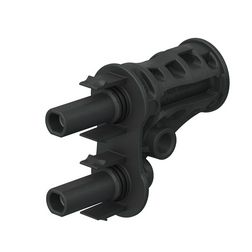 Szolár (PV) ág(Y)-csatlakozó lengő MC4 apa-2anya 60A 1500V adapter PV-AZB4-EVO2 Staubli - 32.0196