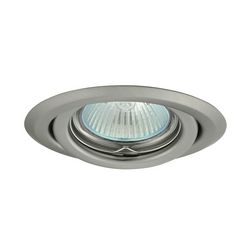 Szpot lámpatest álmennyezetbe MR16 1x 35W 12V AC/DC GX5.3 króm-ház acél ARGUS CT-2115-C/M KANLUX - 00331