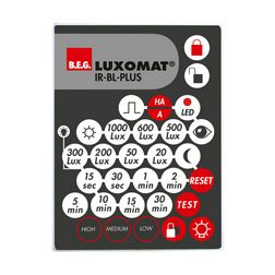 Távirányító BL4-PLUS mozgásérzékelőhöz IR egyirányú IR-BL-PLUS B.E.G. - 93406