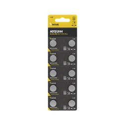 Gombelem 10db 1.5V alkáli-mangán LR44 gombelem 138mAh Platinum AG13 Technik - TAG13-B10