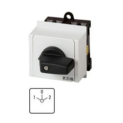 Terhelés 1-0-2 átkapcsoló 1-pólus 20A 4kW/AC-3/400V ráépíthető sorolható T0-1-8210/IVS EATON - 074440