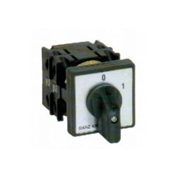 Terhelés 1-2 átkapcsoló 3P 20A előlapra KK0-20-6004 Ganz KK - 1AC6004AA00M30