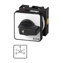 Terhelés irányváltó Dahlander kapcsoló 3-pólus 20A 4kW/AC-3/400V előlapra T0-6-15866/EZ EATON - 012747