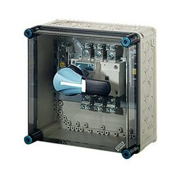 Terheléskapcsoló szekrény 3+N+PE 5P 128A burkolattal 300mmx 300mmx 239mm Mi77256 ENYMOD Hensel - 2000280
