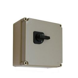 Terheléskapcsoló szekrény 3+N+PE kapcsokkal 5P 160A 1-kapcsolóval PVT 3030 T 160A Csatári Plast - CSP33100034