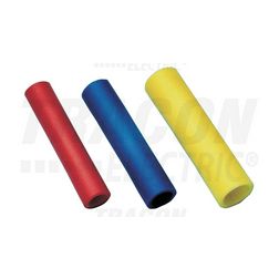 Toldóhüvely szigetelt PVC szigeteléssel 2,5mm2 hosszú réz ónozott kék KTH TRACON