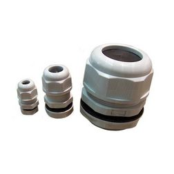 Tömszelence M 40 ellenanyával 21-30mm-kábelátmérőhöz műanyag világosszürke TRACON - MG-40