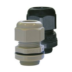 Tömszelence PG 36 ellenanyával 22-32mm-kábelátmérőhöz műanyag világosszürke Haupa - 250074