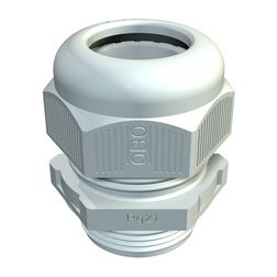 Tömszelence PG 7 2.5-6.5mm-kábelátmérőhöz műanyag kezeletlen V-TEC PG7 LGR OBO-BETTERMANN - 2024705