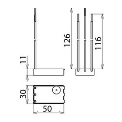 Túlfeszültség-finomvédelem DEHNflex installációs C T3 2P 230V/AC 3kA(L-N) DFL M 255 DEHN - 924396