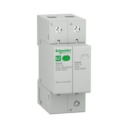 Túlfeszültség-levezető dugaszolható 1P+N T2 TN-S TT 230V/AC 20kA 2M Easy9 Pro Schneider - EZ9L33620