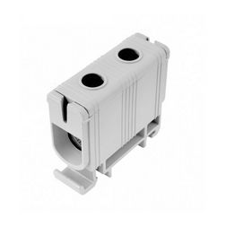 Univerzális sorkapocs szürke 35-150mm2Cu/Alu 1P csavaros 2csatl./>25 mm2 UK 150/1 A Pollmann - 2090113