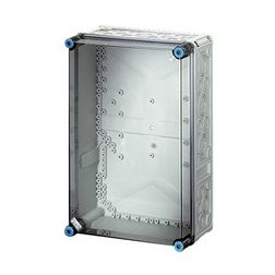 Üres elosztószekrény falonkívüli műanyag átlátszó fedél 300mm x 450mm x 170mm IP65 Mi 0300 Hensel - 2000003