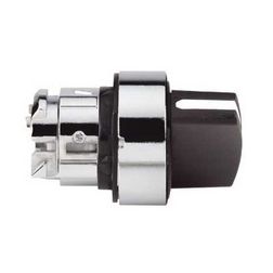 Választókapcsoló fej fém d22 rövid forgatókaros 3-állású reteszelt fekete Harmony XB4 Schneider - ZB4BD3