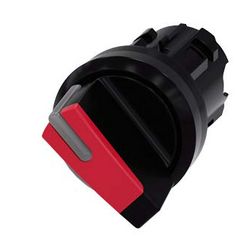 Választókapcsoló fej műanyag d22 0-I világító működtetőkaros 2-állású piros SIRIUS ACT SIEMENS - 3SU1002-2BF20-0AA0