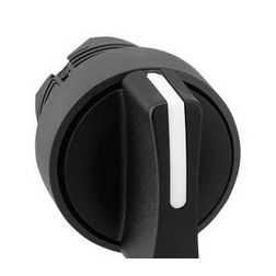 Választókapcsoló fej műanyag d22 rövid forgatókaros 3-állású visszaugró Harmony XB5 Schneider - ZB5AD5