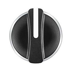 Választókapcsoló komplett fém d22 2-állású 1-z rövid forgatókaros fekete Harmony XB4 Schneider - XB4BD21