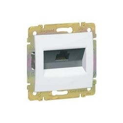 Valena adatcsatlakozó dugalj UTP RJ45 8(8) Cat5e fehér csavaros LEGRAND - 774238