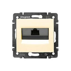 Valena adatcsatlakozó dugalj UTP RJ45 8(8) Cat5e elefántcsont csavaros LEGRAND - 774138