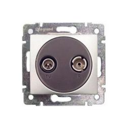 Valena antenna aljzat TV-R csillagpontos süllyesztett 2-kimenet végzáró 1.5dB/860MHz LEGRAND - 770132