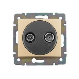 Valena antenna aljzat TV-R süllyesztett 2-kimenet MM-végzáró 10dB/860MHz elefántcsont LEGRAND - 774333