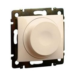 Valena fényerőszabályzó betét teljes fedéllel forgatógomb 40-400VA süllyesztett elefántcsont LEGRAND - 774163