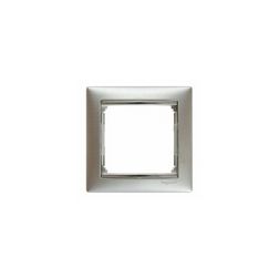 Valena keret 1-es alumetál vízszintes műanyag LEGRAND - 770331