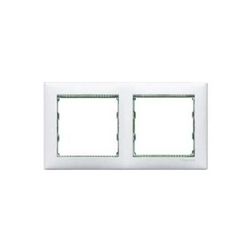 Valena keret 2-es fehér/kristály vízszintes műanyag LEGRAND - 774462