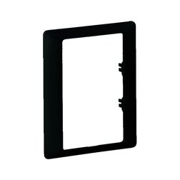 Valena Life 1-keret 2x2P+F (162/2) csatlakozóaljzathoz, fekete - 754261