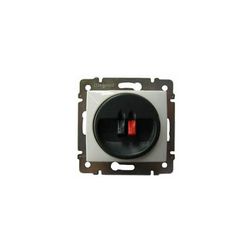 Valena hangszóró csatlakozó betét közp. fedéllel monó műanyag alumínium címketartó nélkül LEGRAND - 770223