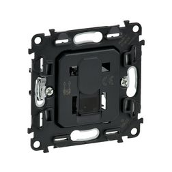 ValenaInMatic adatcsatlakozó dugalj UTP RJ45 8(8) Cat6 fekete csavaros LEGRAND - 753042