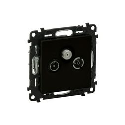 ValenaLife antenna aljzat TV-R-SAT süllyesztett 3-kimenet átmenő LEGRAND - 756365