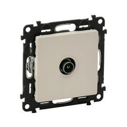 ValenaLife antenna aljzat TV süllyesztett 1-kimenet MM-végzáró 10dB/860MHz LEGRAND - 753260