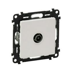 ValenaLife antenna aljzat TV süllyesztett fehér 1-kimenet MM-végzáró 10dB/860MHz LEGRAND - 753160