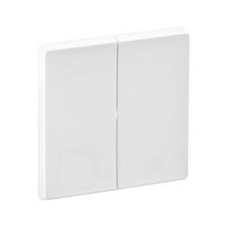 ValenaLife billentyű kettős kapcs/nyg.-hoz fehér üres-jel IP20 műanyag fényes bepattintás LEGRAND - 755020