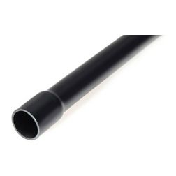 Vastagfalú (MÜI) védőcső tokozott 111/3m UV-álló 10évig 16mm/ 13mm PVC FEKETE UPRM Turbo Dietzel - 108511