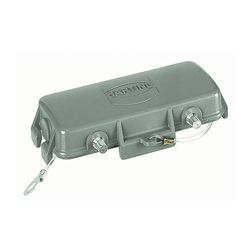 Védőfedél ipari sokpólusú csatlakozóhoz négyszögletes  retesszel Han 10B-Protection Cover HARTING - 09300105425