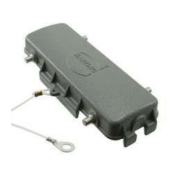Védőfedél ipari sokpólusú csatlakozóhoz retesszel Han B Protect Cover Die Cast for Base HARTING - 09300245425