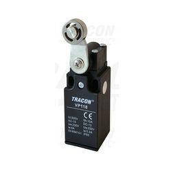 Végálláskapcsoló műanyag 1ny 1z forgókar 2A/AC15/230V IP65 csúszó érintkező VP TRACON - VP118