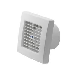 Ventilátor időzítő aut.zsalu IPX4 100mm csőre 100m3/h axiál 2550 1/min TWISTER AOL100T KANLUX - 70953